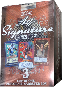 2026 Leaf Metal Signature Series Multi-Sport Card Box