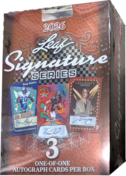 2026 Leaf Metal Signature Series Multi-Sport Card Box