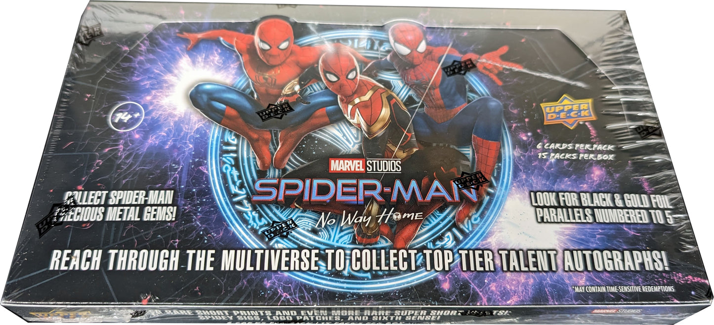 2023 Upper Deck Marvel Spider-Man No Way Home Trading Card Box