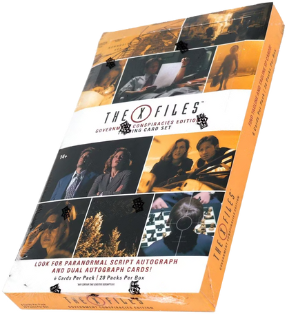 2025 Upper Deck The X-Files Government Conspiracies Edition Hobby Box