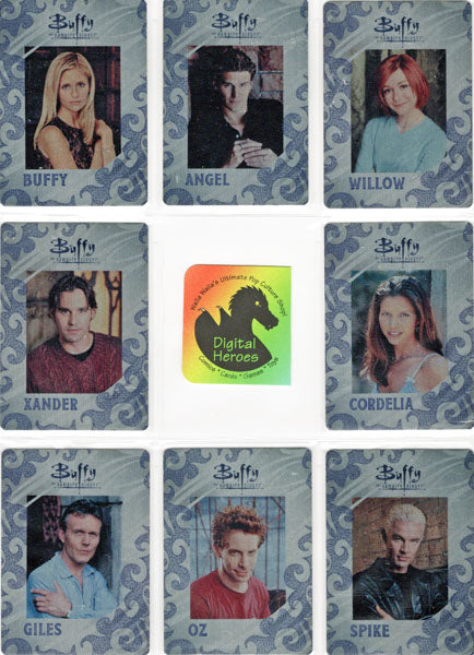 Buffy Ultimate Collectors Series 3 Metal Retrospectives Complete Insert Set MR1-MR8