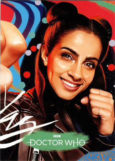 2022 Doctor Who Series 11 & 12 Graffiti Character Art Card CA4 Yasmin Khan