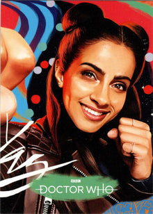 2022 Doctor Who Series 11 & 12 Graffiti Character Art Card CA4 Yasmin Khan