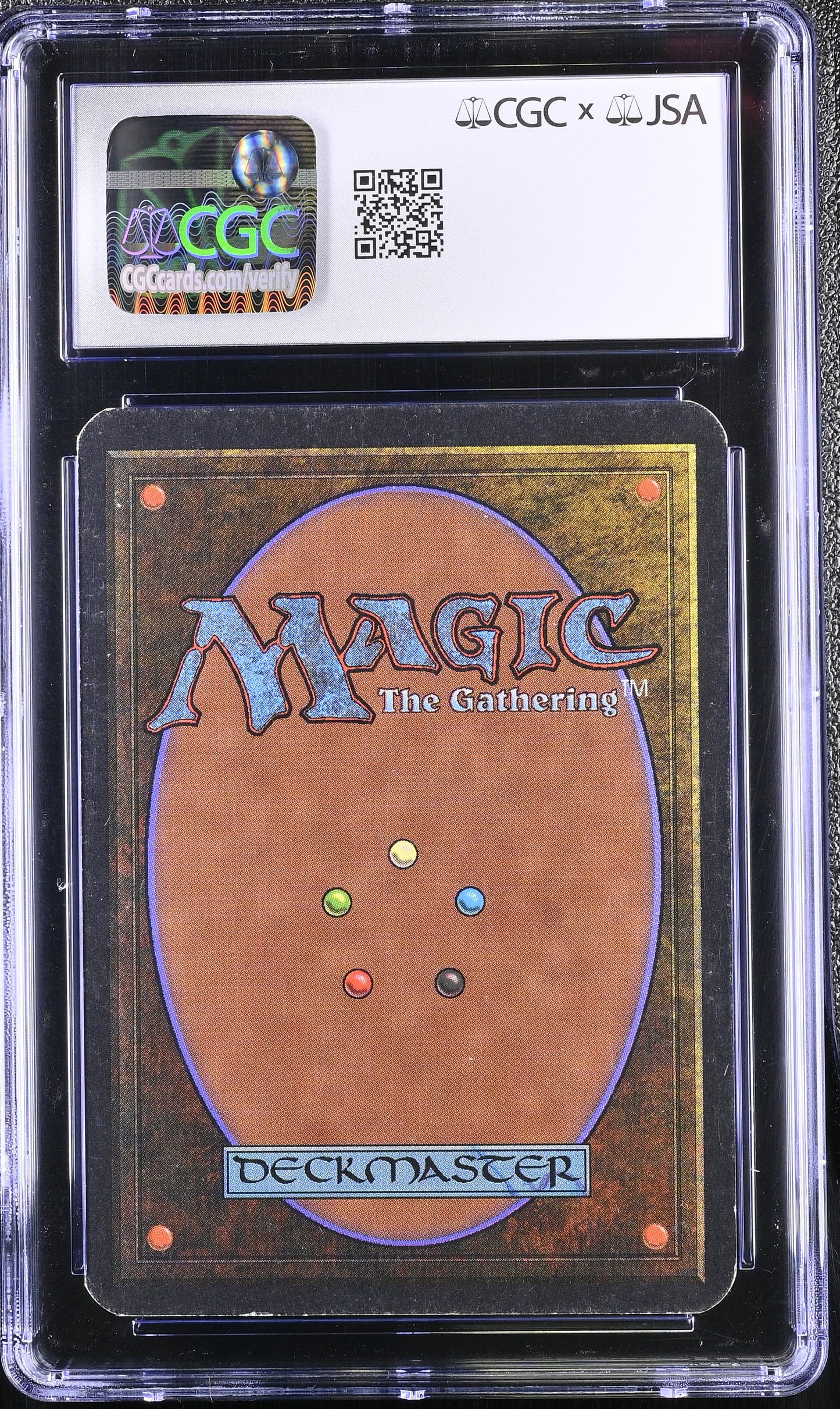 Magic MTG Paralyze [Alpha Edition] CGC 5.5 EX+ JSA Anson Maddocks Autograph
