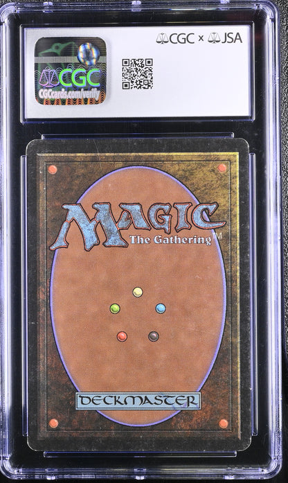 Magic MTG Living Wall [Beta Edition] CGC 5 EX JSA Anson Maddocks Autograph