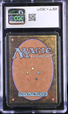MTG Magic Lord of the Pit [Beta Edition] CGC 5 Ex JSA Tedin & Garfield Autograph
