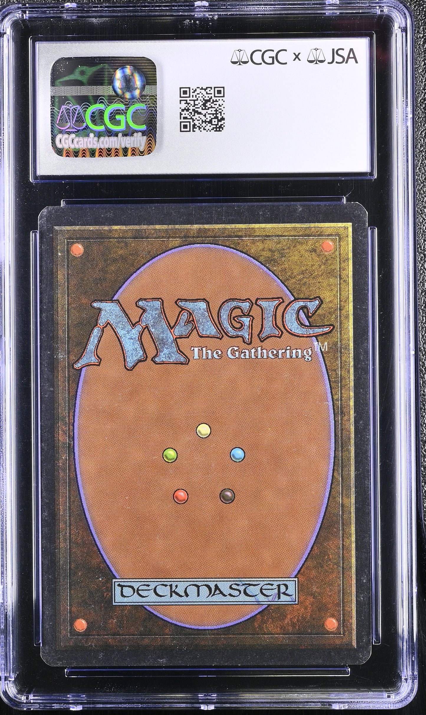 Magic MTG Plague Rats [Beta Edition] Graded CGC 6.5 Ex/NM+ JSA Anson Maddocks Autograph