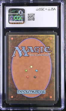 Magic MTG Island Sanctuary [Beta Edition] CGC 7 NM JSA Mark Poole Autograph