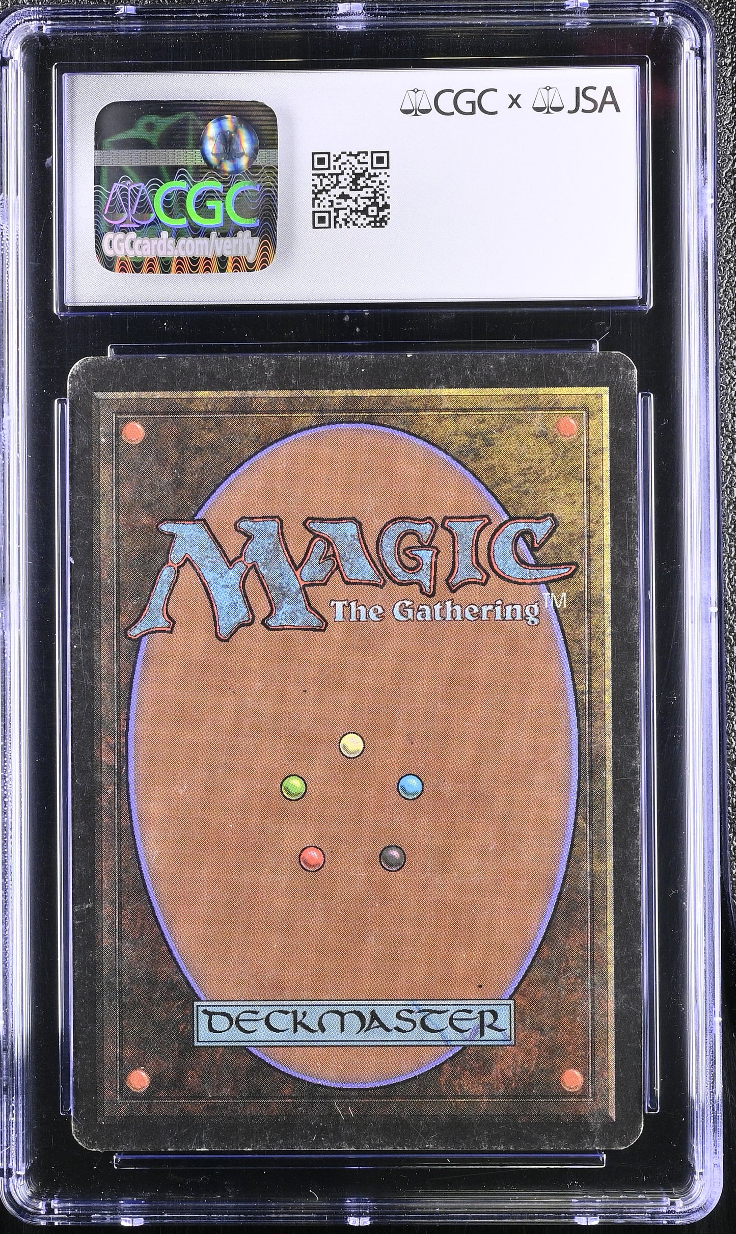 Magic MTG Two-Headed Giant of Foriys [Beta Edition] CGC 4.5 VG/Ex+ JSA Anson Maddocks Autograph