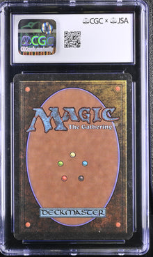 Magic MTG Dwarven Demolition Team [Beta Edition] CGC 6 Ex/NM JSA Kev Brockschimidt Autograph