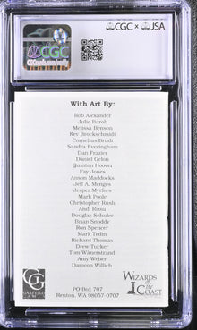 Magic MTG Beta Unlimited Instruction Booklet CGC 9 Mint JSA Richard Garfield Autograph