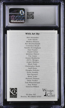 Magic MTG Beta Unlimited Instruction Booklet CGC 9 Mint