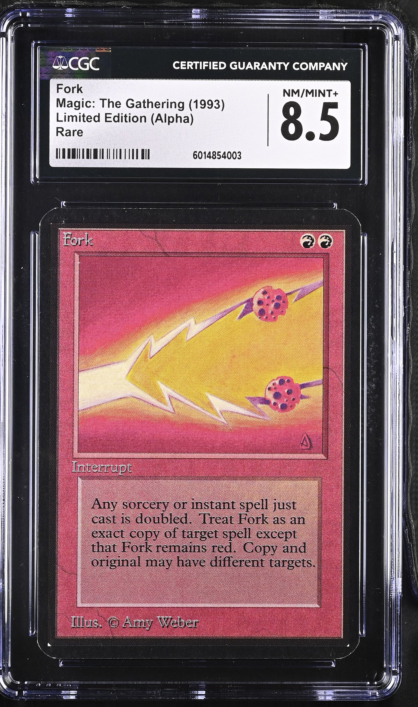 Magic: The Gathering MTG Fork [Alpha Edition] Graded CGC 8.5 NM/Mint+