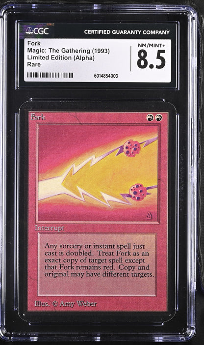 Magic: The Gathering MTG Fork [Alpha Edition] Graded CGC 8.5 NM/Mint+