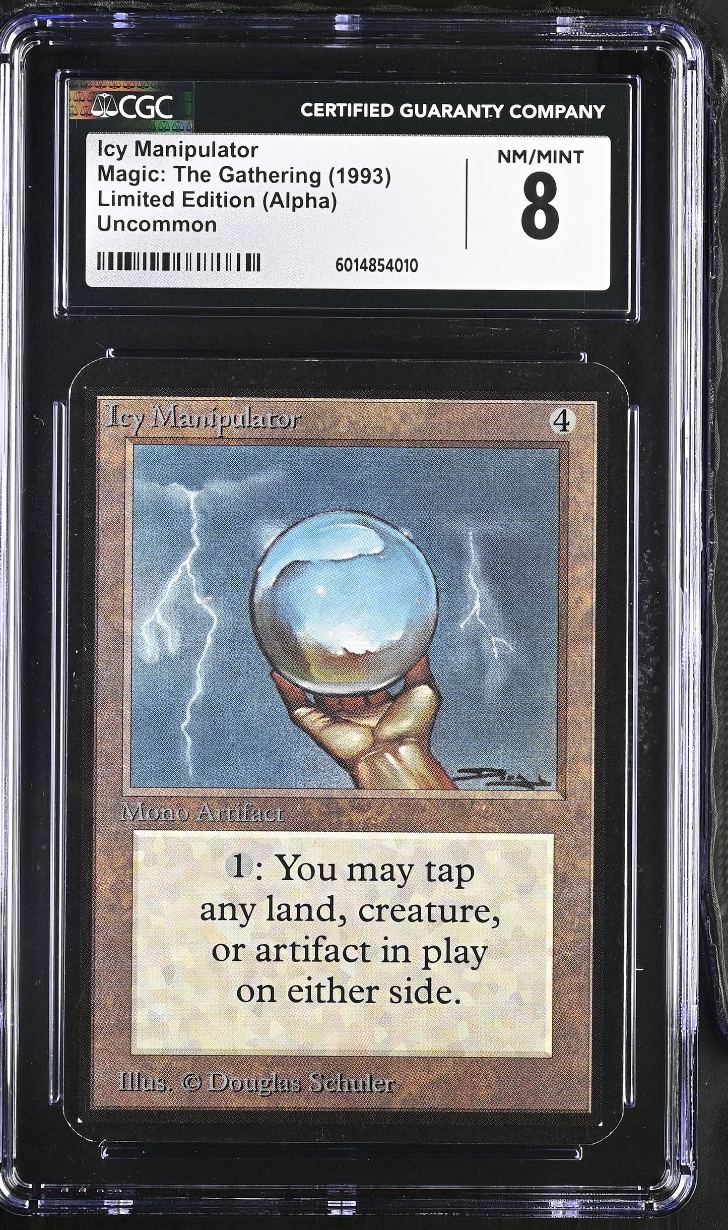 Magic: The Gathering MTG Icy Manipulator [Alpha Edition] Graded CGC 8 NM/Mint