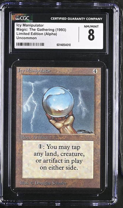 Magic: The Gathering MTG Icy Manipulator [Alpha Edition] Graded CGC 8 NM/Mint