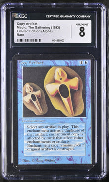 Magic: The Gathering MTG Copy Artifact [Alpha Edition] Graded CGC 8 NM/Mint