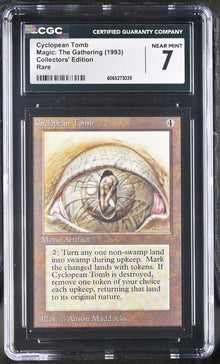 Magic MTG Cyclopean Tomb [Collectors' Edition] Graded CGC 7 NM