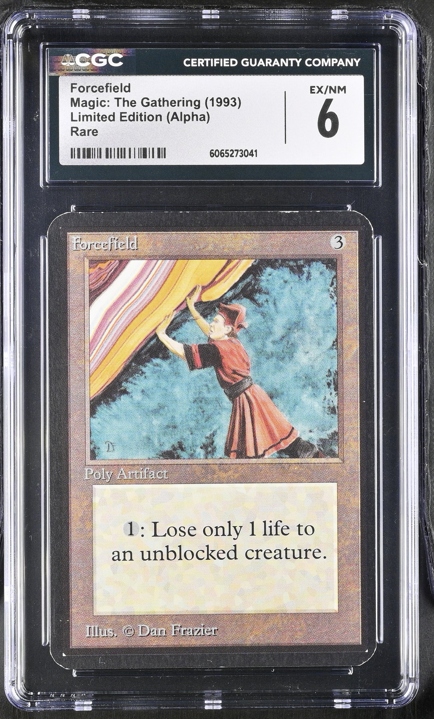 Magic MTG Forcefield [Alpha Edition] Graded CGC 6 Ex/NM