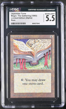 Magic MTG Jayemdae Tome [Alpha Edition] Graded CGC 5.5 Ex+