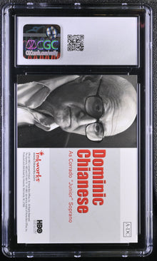 2004 Inkworks Sopranos A-DC Dominic Chianese Autograph Card CGC 9 Mint