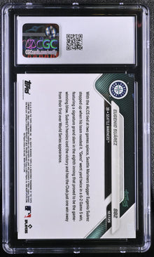 2025 Topps Now Eugenio Suarez Card 882 Gold 13/50 CGC 8.5 NM/Mint+