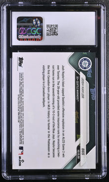2025 Topps Now Josh Naylor Card 865 Orange Foil 15/25 CGC 7.5 NM+