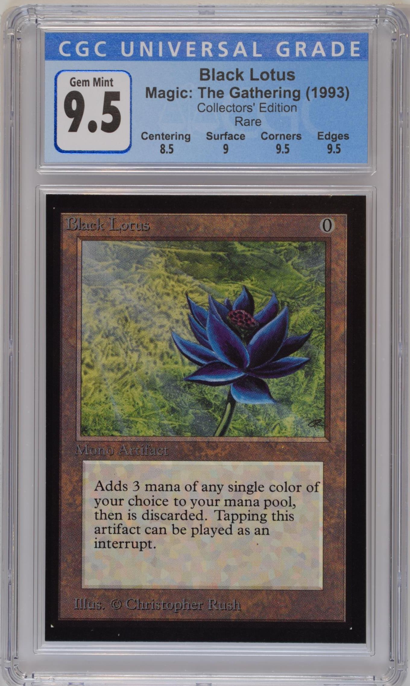 Magic: The Gathering MTG Black Lotus [Collectors' Edition] Graded CGC 9.5 Gem Mint