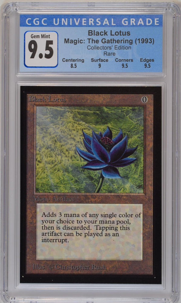 Magic: The Gathering MTG Black Lotus [Collectors' Edition] Graded CGC 9.5 Gem Mint