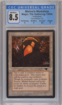 Magic: The Gathering MTG Mishra's Workshop [Antiquities] Graded CGC 8.5 NM/Mint+
