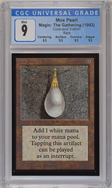 Magic: The Gathering MTG Mox Pearl [Collectors' Edition] Graded CGC 9 Mint