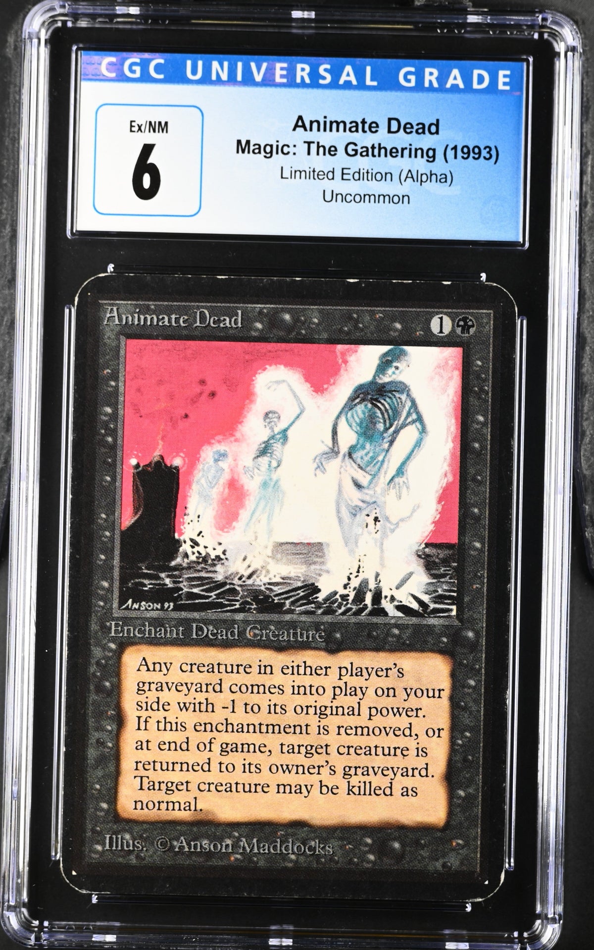 animate dead mtg card Magic: The Gathering [Alpha Edition] Graded CGC 6 Ex/ – Digital Heroes Return enchanted creature card The One Ring MTG 341 Token:Shark (Pack of 3 Token Cards) R