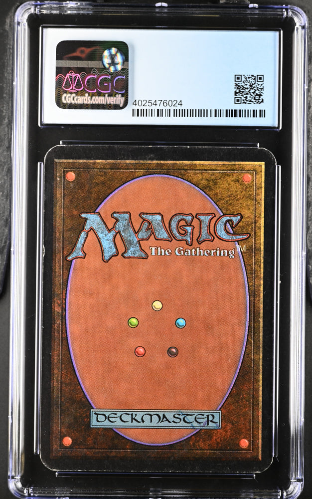 Magic: The Gathering MTG Burrowing [Alpha Edition] Graded CGC 6.5 Ex/NM