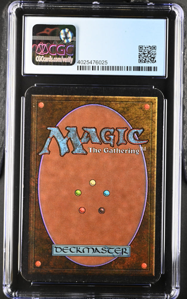 Magic: The Gathering MTG Burrowing [Alpha Edition] Graded CGC 7 Near Mint