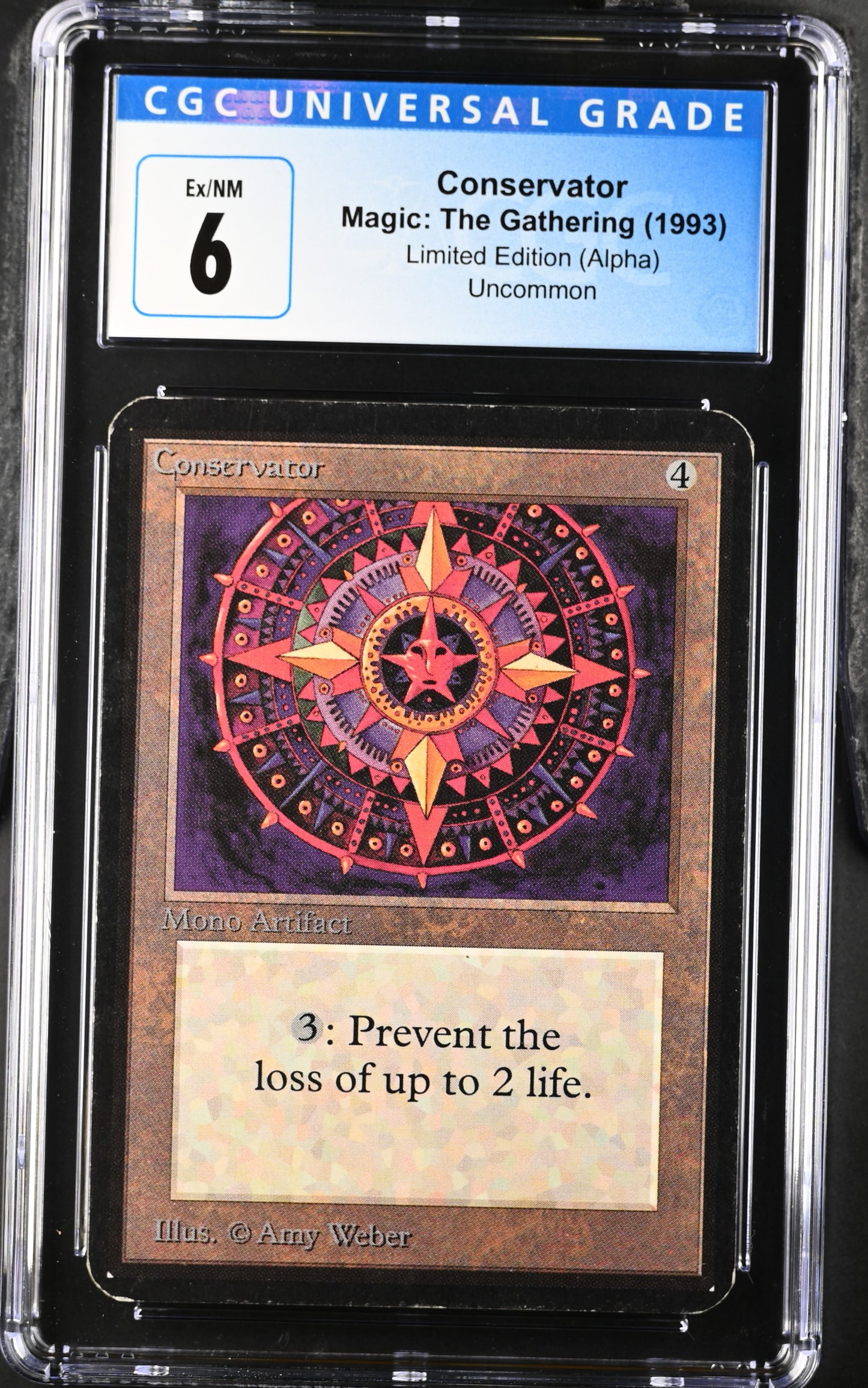 Magic: The Gathering MTG Conservator [Alpha Edition] Graded CGC 6 EX/NM