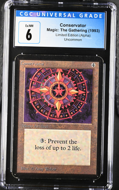 Magic: The Gathering MTG Conservator [Alpha Edition] Graded CGC 6 EX/NM