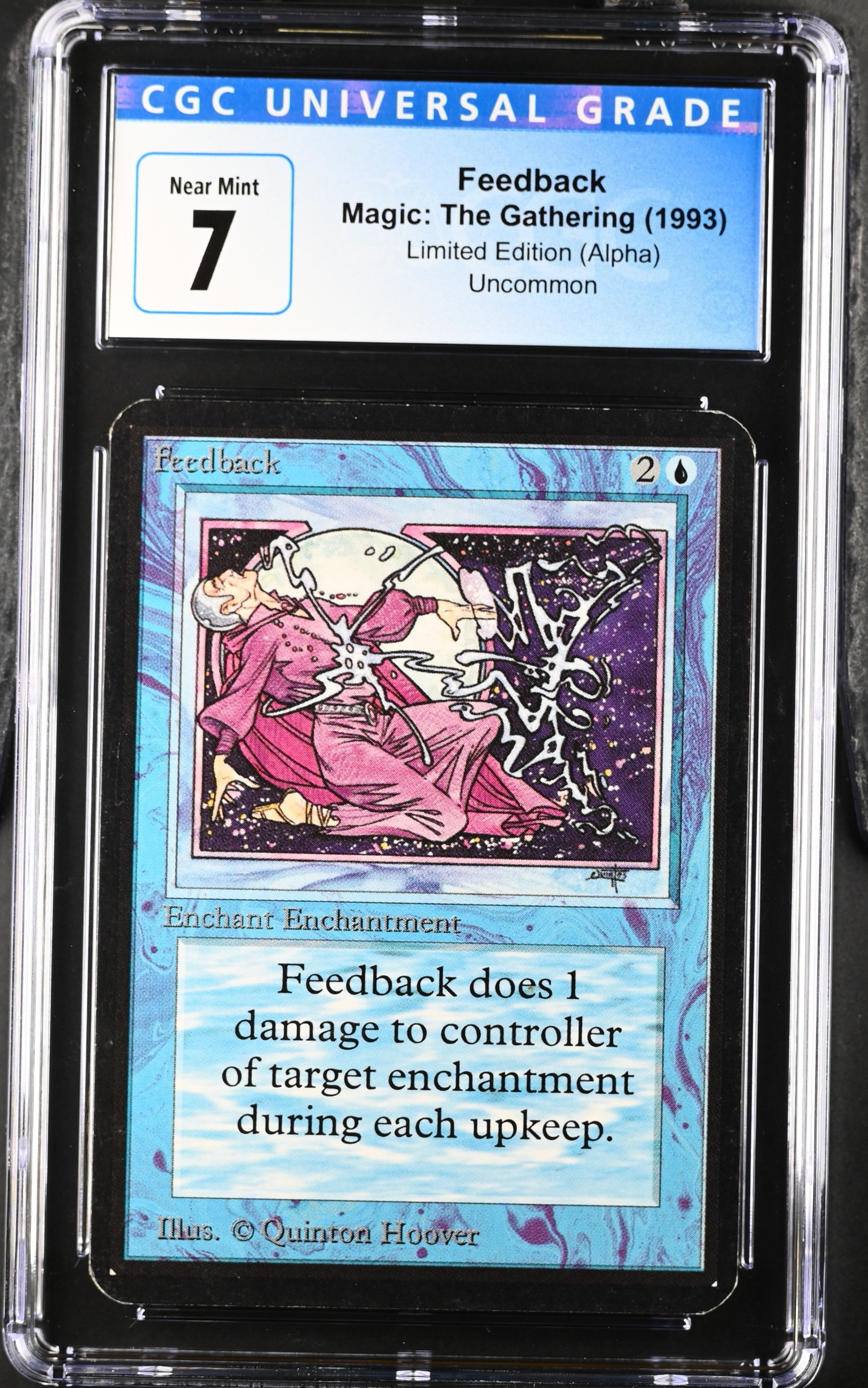 Magic: the Gathering MTG Feedback [Alpha Edition] Graded 7 Near Mint