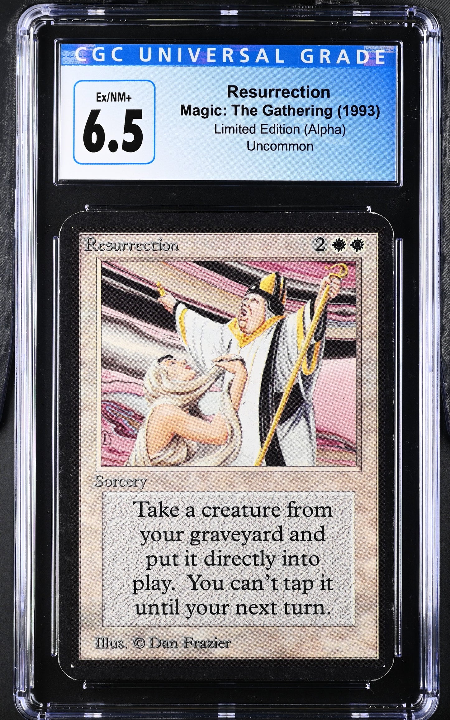 Magic: the Gathering MTG Resurrection [Alpha Edition] Graded CGC 6.5 Ex/NM+