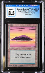 Magic: the Gathering MTG Island (288) [Alpha Edition] Graded CGC 8.5 NM/Mint+