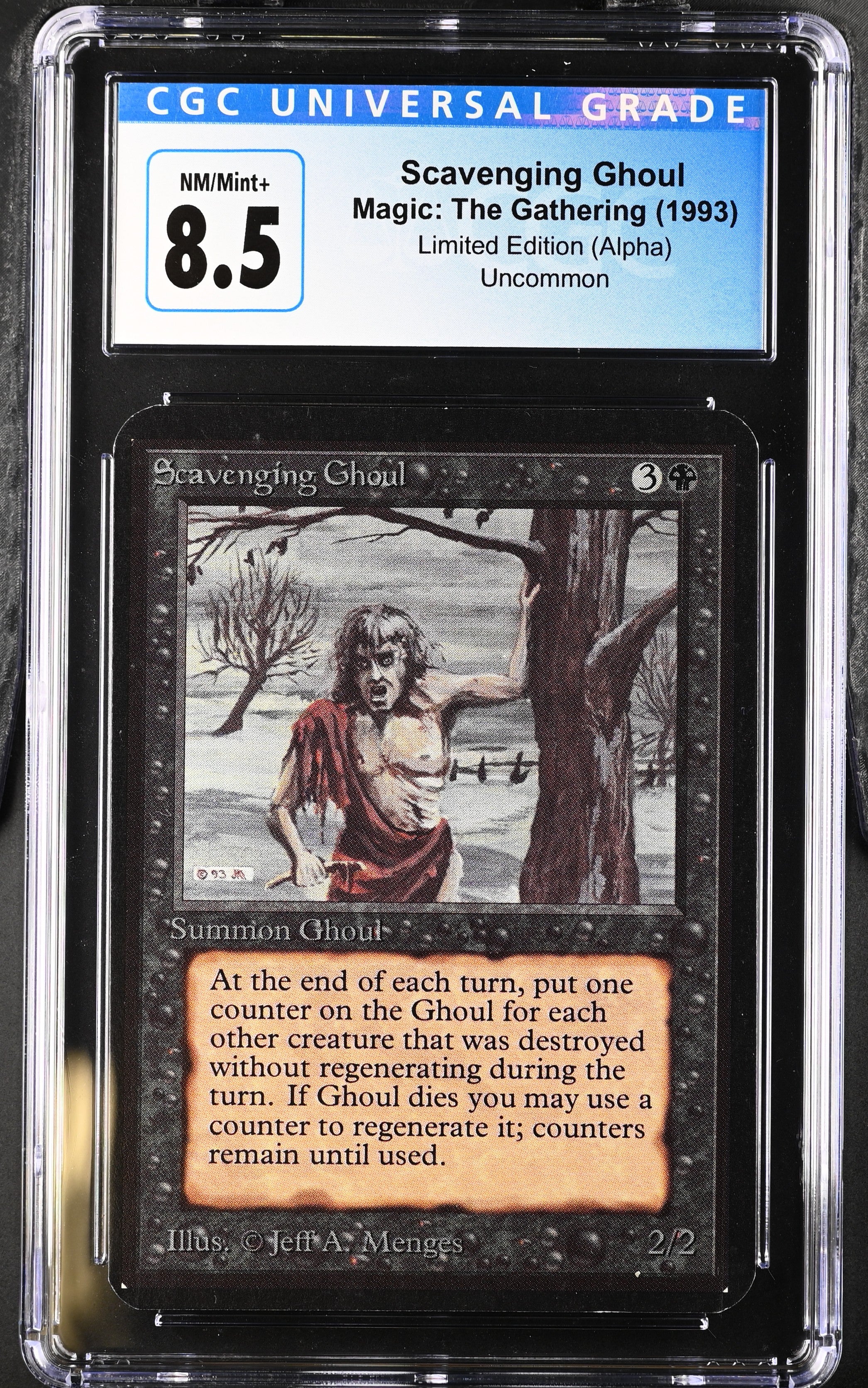 Magic: the Gathering MTG Scavenging Ghoul [Alpha Edition] Graded CGC 8.5 NM/Mint+