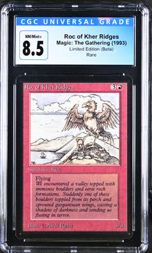 Magic: the Gathering MTG Roc of Kher Ridges [Beta Edition] Graded CGC 8.5 NM/Mint+