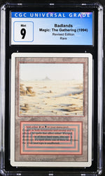 Magic: The Gathering MTG Badlands [Revised Edition] Graded CGC 9 Mint