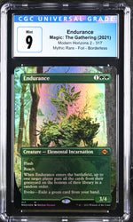 Magic: the Gathering MTG Endurance (Borderless Alternate Art) [Modern Horizons 2] Graded 9 Mint Foil