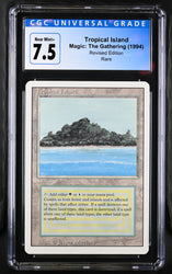 Magic: the Gathering MTG Tropical Island [Revised Edition] Graded CGC 7.5 NM+