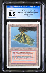 Magic: The Gathering MTG Volcanic Island [Revised Edition] Graded CGC 8.5 NM/Mint+