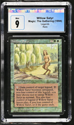 Magic: the Gathering MTG Willow Satyr [Legends] Graded CGC 9 Mint