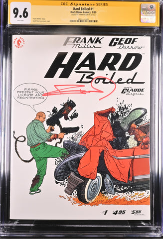 Hard Boiled #1 (1990) CGC 9.6 Signed by Frank Miller