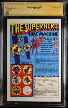 Detective Comics #475 (1978) CGC 9.0 Signed by Steve Englehart