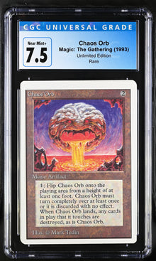 Magic: The Gathering MTG Chaos Orb [Unlimited Edition] Graded CGC 7.5 Near Mint+