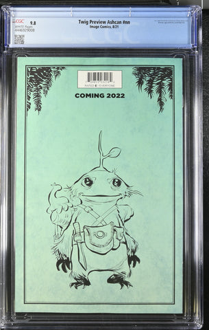 Twig Preview Ashcan #1 Graded CGC 9.8 Limit 1 per store 4446929008